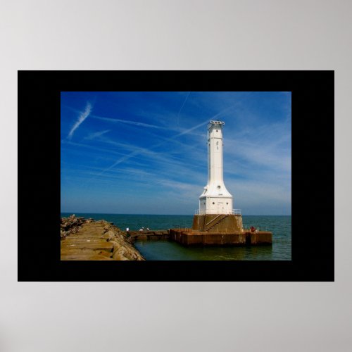 Huron lighthouse print