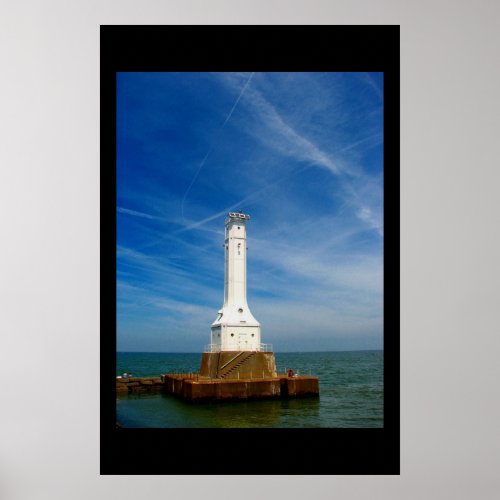 Huron lighthouse print