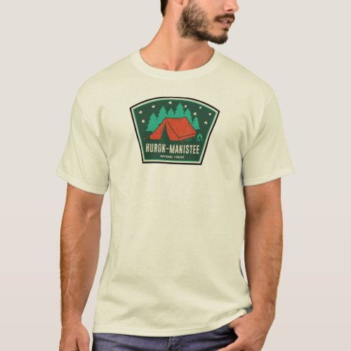Huron_Manistee National Forest Camping T_Shirt