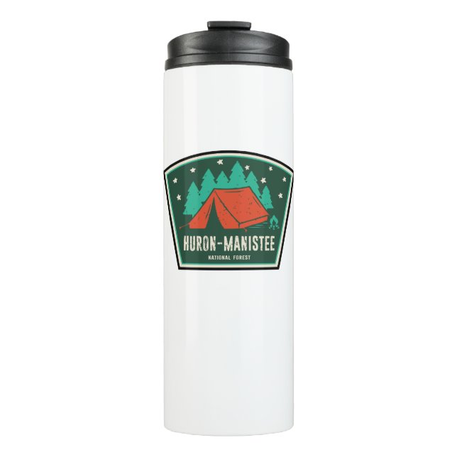 Huron-Manistee National Forest Camping Thermal Tumbler (Front)