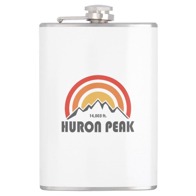 Huron Peak Flask (Front)