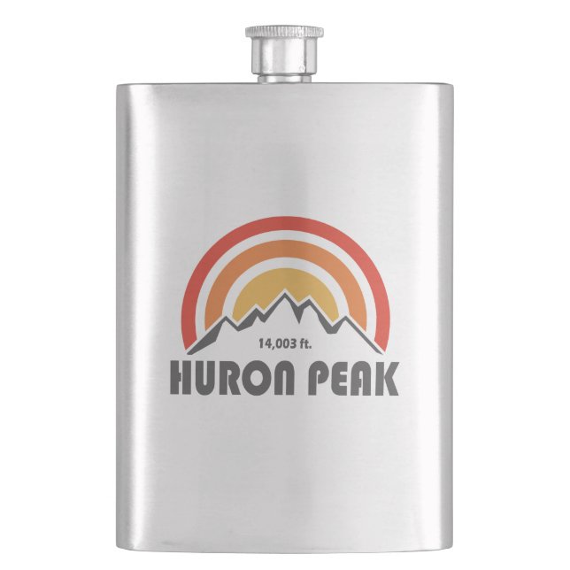 Huron Peak Flask (Front)