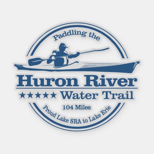 Huron River WT SK Sticker