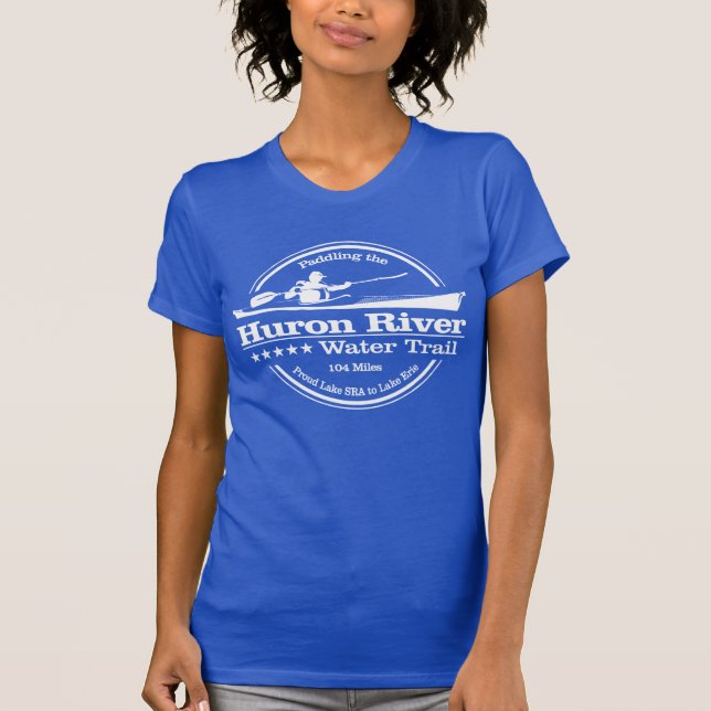 Huron River WT (SK) T-Shirt (Front)