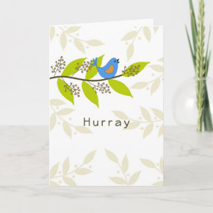 Hurray-Last Radiation Treatment Card