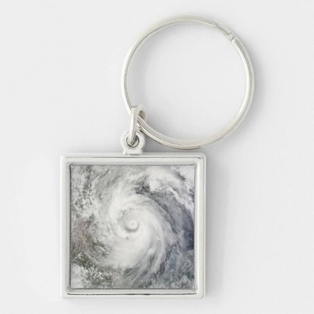 Hurricane Alex over the western Gulf of Mexico Keychain (Front)