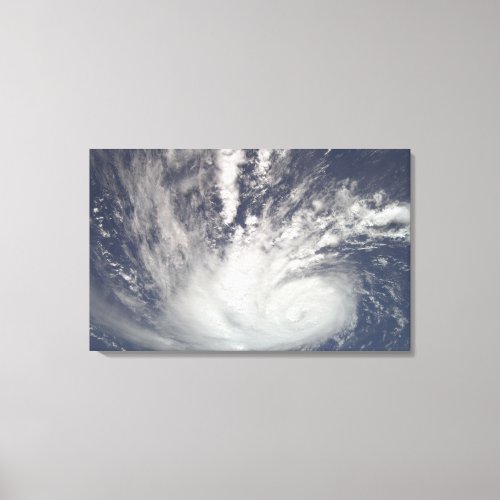 Hurricane Bertha Canvas Print