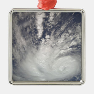Hurricane Bertha Metal Ornament