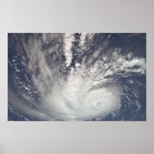 Hurricane Bertha Poster