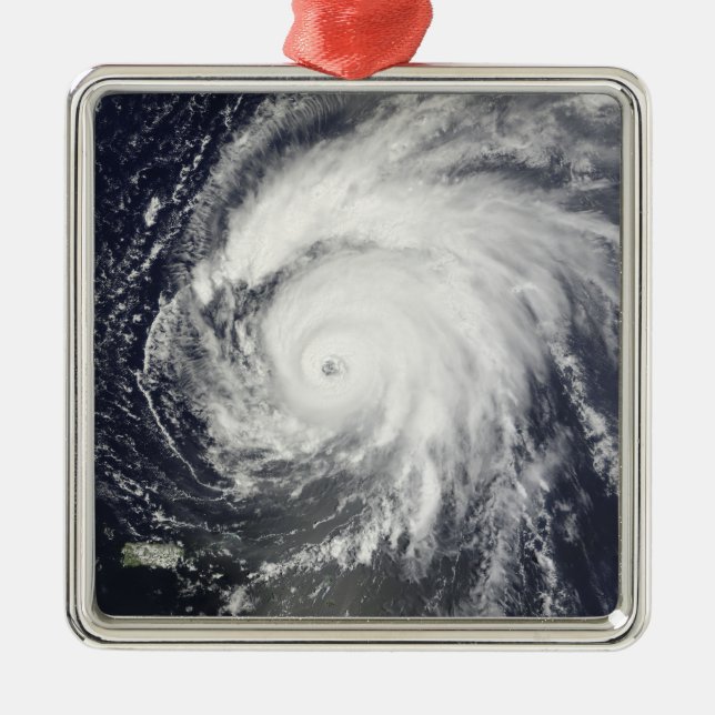 Hurricane Bill Metal Ornament (Front)