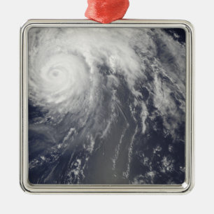 Hurricane Bill off Bermuda Metal Ornament