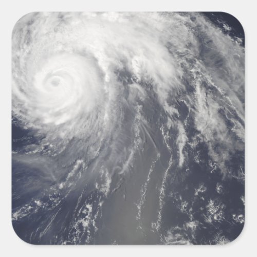 Hurricane Bill off Bermuda Square Sticker