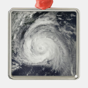 Hurricane Bill off the East Coast Metal Ornament