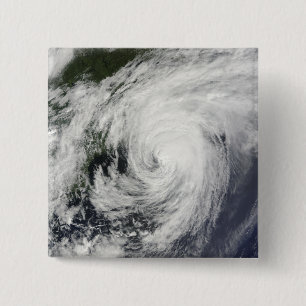 Hurricane Bill over Nova Scotia Pinback Button