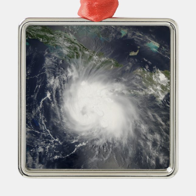 Hurricane Charley Metal Ornament (Front)