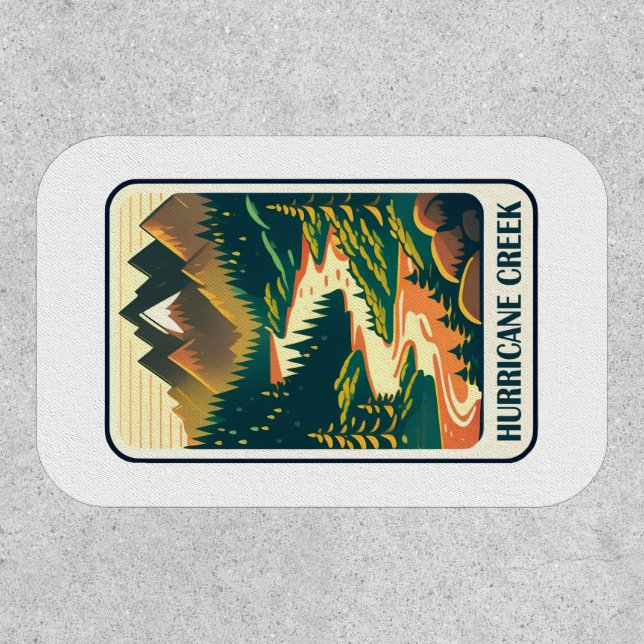 Hurricane Creek Arkansas Colors Patch (Front)