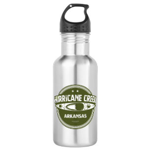 Hurricane Creek Arkansas Kayaking Stainless Steel Water Bottle