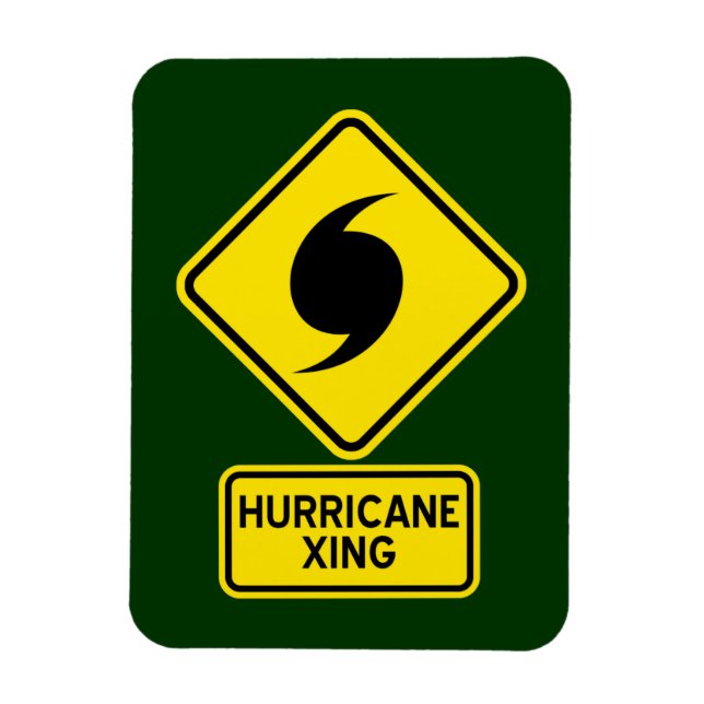 Hurricane Crossing Magnet (Vertical)