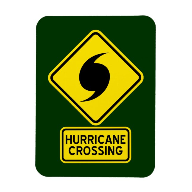 Hurricane Crossing Magnet (Vertical)