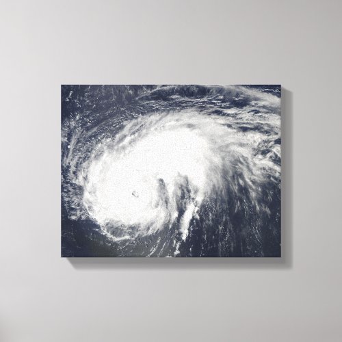 Hurricane Danielle Canvas Print