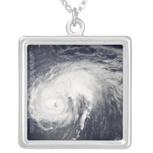 Hurricane Danielle Silver Plated Necklace