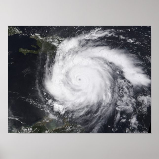 Hurricane Dean in the Atlantic and Carribbean Poster (Front)