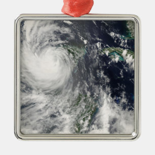 Hurricane Dean Metal Ornament