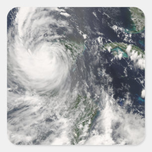 Hurricane Dean Square Sticker