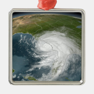 Hurricane Dennis 2 Metal Ornament