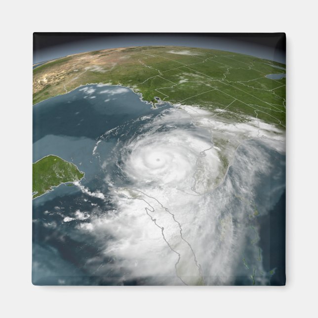 Hurricane Dennis 3 Magnet (Front)