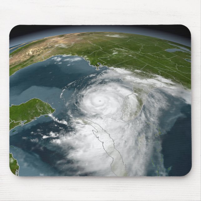 Hurricane Dennis 3 Mouse Pad (Front)