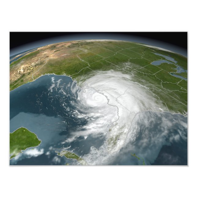 Hurricane Dennis Photo Print (Front)