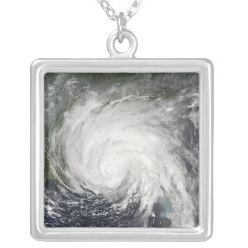 Hurricane Dennis Silver Plated Necklace