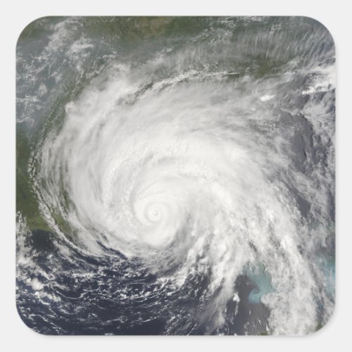Hurricane Dennis Square Sticker