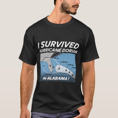 Hurricane Dorian Alabama Survivor T_Shirt