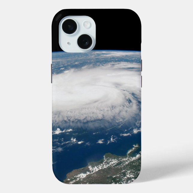Hurricane Dorian Over The Atlantic Ocean. Case-Mate iPhone Case (Back)