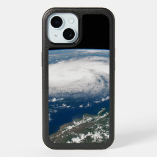 Hurricane Dorian Over The Atlantic Ocean. iPhone 15 Case