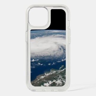 Hurricane Dorian Over The Atlantic Ocean. iPhone 15 Case