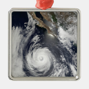 Hurricane Douglas Metal Ornament