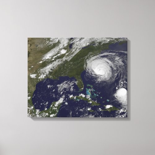 Hurricane Earl 2 Canvas Print