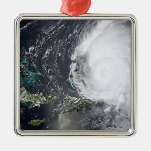 Hurricane Earl 2 Metal Ornament