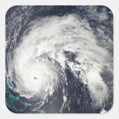 Hurricane Earl 5 Square Sticker