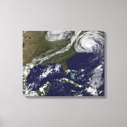Hurricane Earl Canvas Print