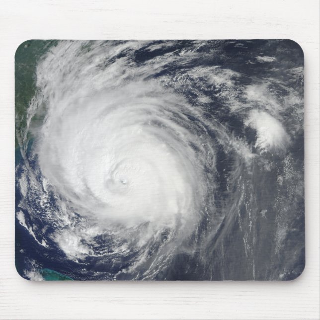 Hurricane Earl grazing the North Carolina coast Mouse Pad (Front)