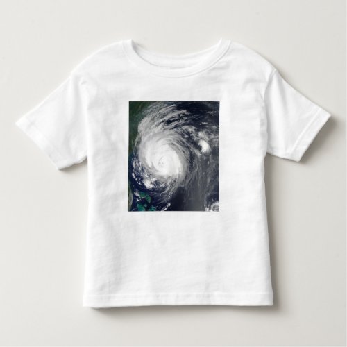 Hurricane Earl grazing the North Carolina coast Toddler T_shirt