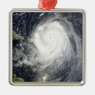 Hurricane Earl Metal Ornament