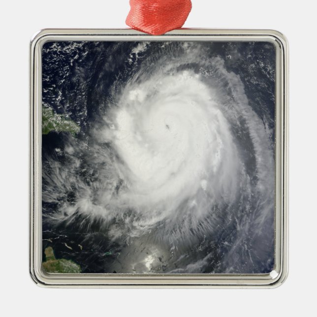 Hurricane Earl Metal Ornament (Front)