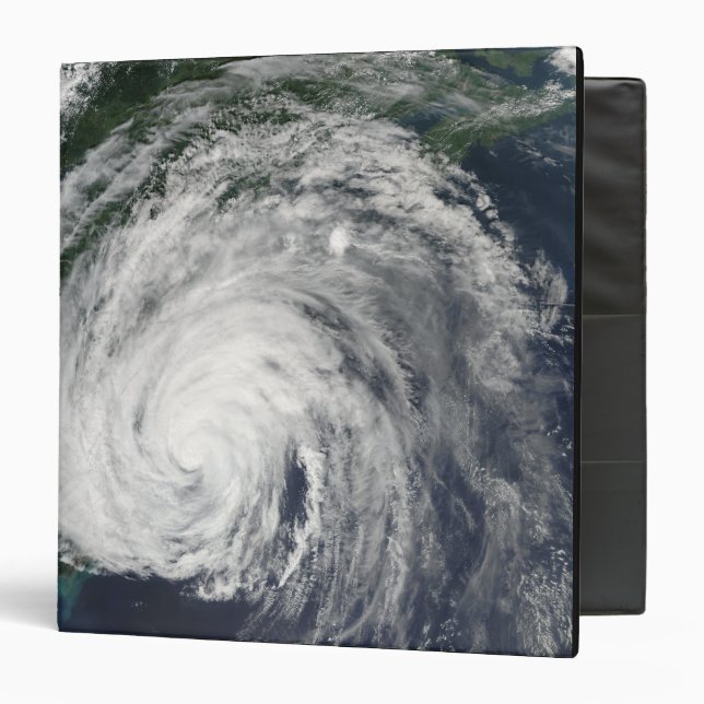 Hurricane Earl off the Mid-Atlantic 3 Ring Binder (Front/Inside)