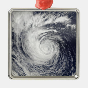 Hurricane Ele Metal Ornament