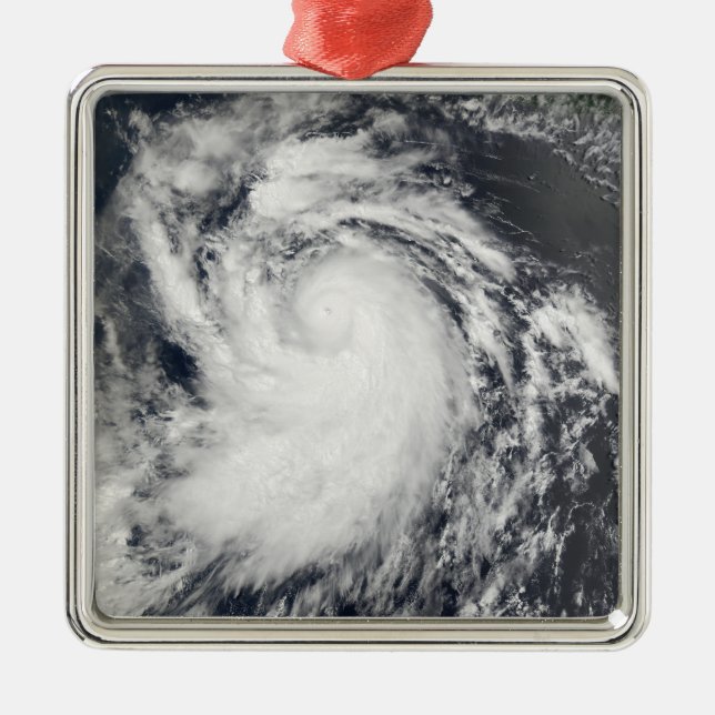 Hurricane Elida Metal Ornament (Front)